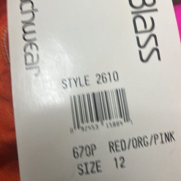 NWT VTG BILL BLASS SWIMSUIT RUFFLE COLORFUL SIZE 12‎ - Picture 3 of 5